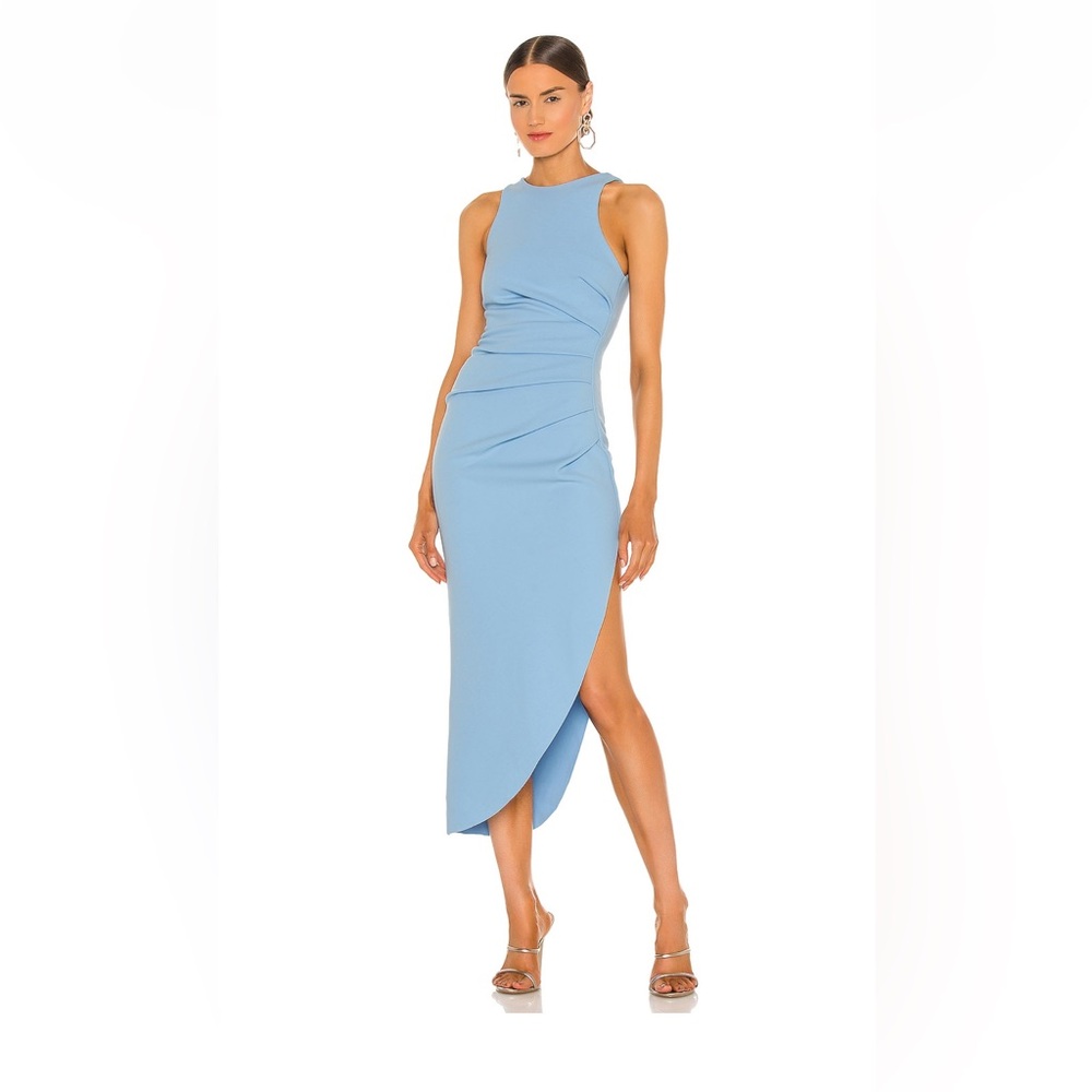 Misha powder blue dress